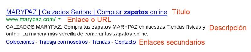 Resultado de Google