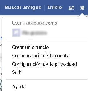 Cerrar sesión Facebook
