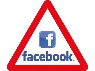Facebook en señal de peligro