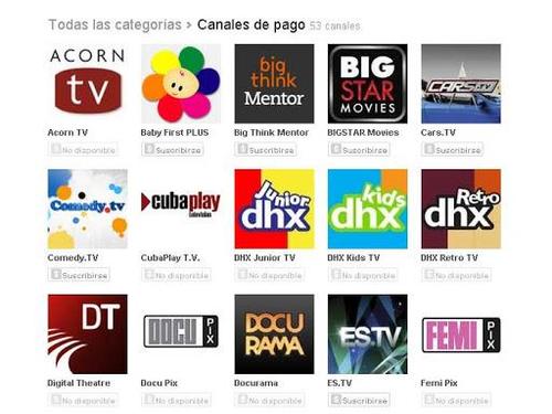 Televisión Youtube