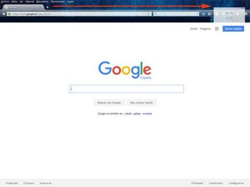 Google como página de inicio