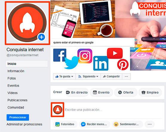 Facebook Instagram Conquista internet Bilbao
