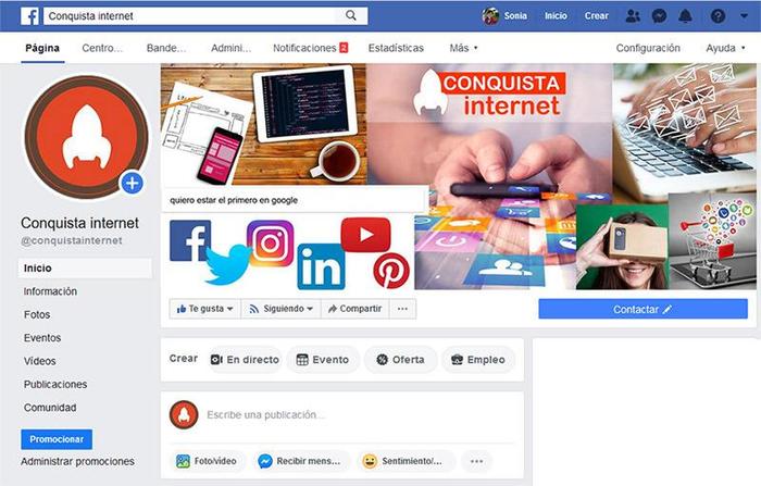 Facebook Instagram Conquista internet Bilbao