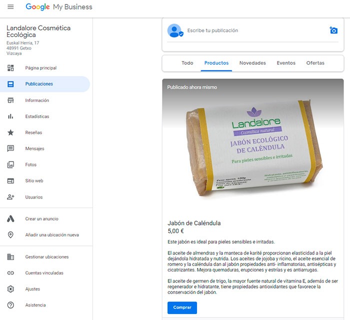 Posicionamiento Local Conquista internet Bilbao