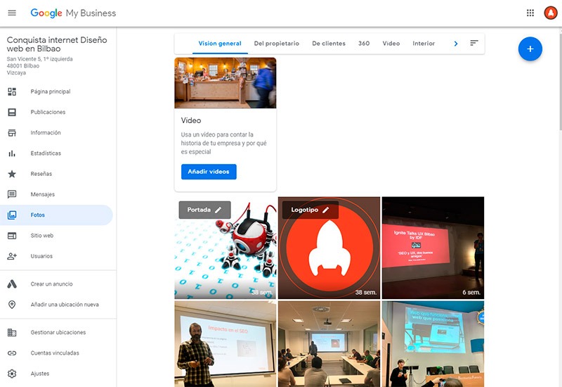 Posicionamiento Local Conquista internet Bilbao