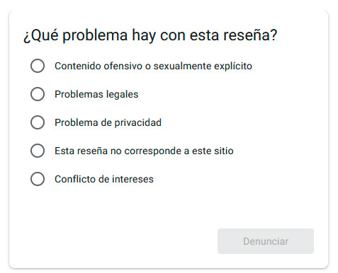 Cómo eliminar reseñas de Google Conquista internet